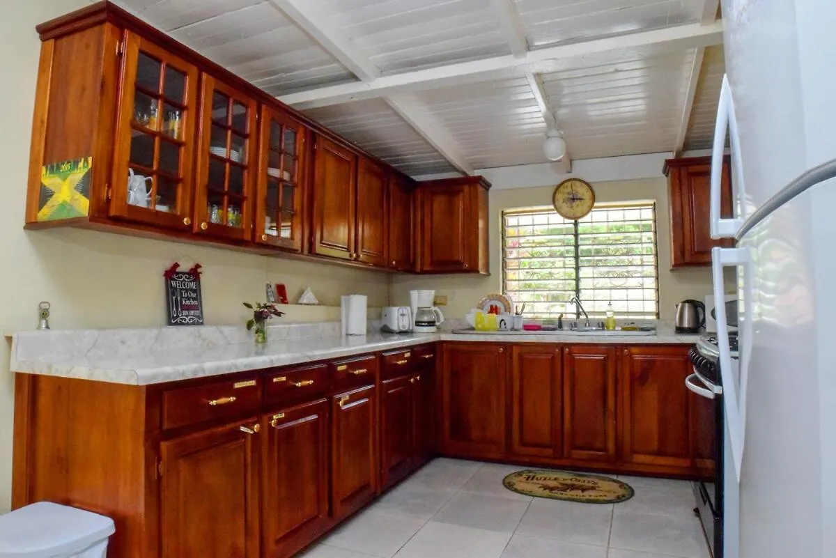 Charming 5-Bedroom Rustic Villa Steps From A Private Beach Lucea